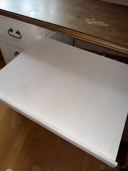 Písací stôl z masívu - 2