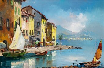 Stredomorie, Ruocco, 1020 × 715 mm - 2