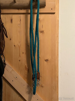 Lanové oťaže modré - 2