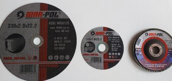 Rezne a brusne kotuče 125mm a 230mm - 2
