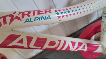 Predám detský dievčenský bicykel zn. ALPINA veľkosť 16 - 2
