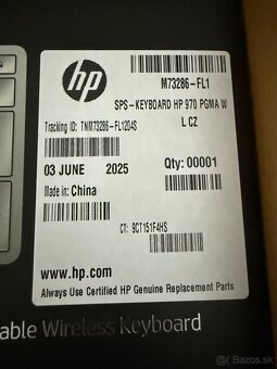 Bezdrôtová klávesnica HP 970 programmable - 2
