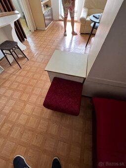 Posteľ + Puff/Ottoman - 2