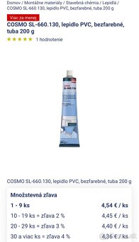 Lepidlo na PVC - 2