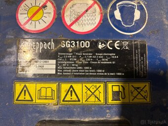 Scheppach SG3100 náhradné diely - 2