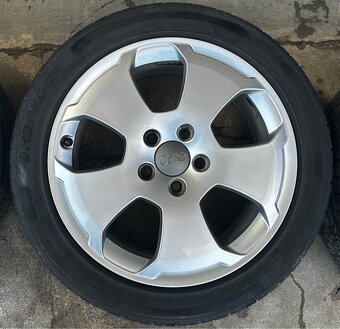 5x112 R17 7,5J ET54 Audi A3 + 225/45 R17 letné - 2