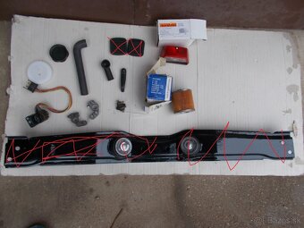 Predam pre skoda 105-120 hadice otv kapoty viko nadrz ostrek - 2