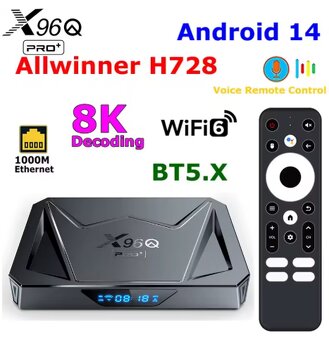 TV android 14 box 8K - 2