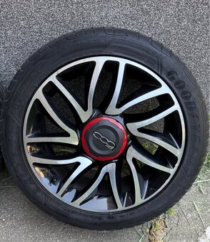 Predám elektrony, kolesa Fiat 225/45 R17 - 2