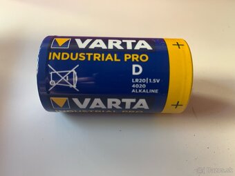ALKALICKÁ BATÉRIA D LR20 VARTA INDUSTRIAL PRO - 2