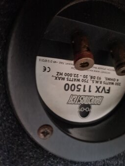 Reprobedne, reproduktory  ravemaster rms250w - 2