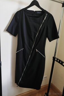 Čierne elegantné šaty - 2