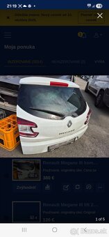 Renault Megane III kombi rok 2008-2016 kufor - 2