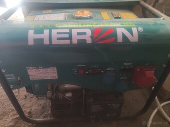 NOVÁ Elektrocentrála HERON (Benzín/LPG/CNG) – 5,5kW – Uložen - 2