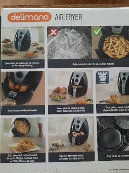 Predám teplovzdušnú fritézu DELIMANO - 2