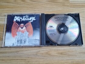 SEPULTURA - "Morbid Visions/Bestial Devastation" 1991 CD - 2