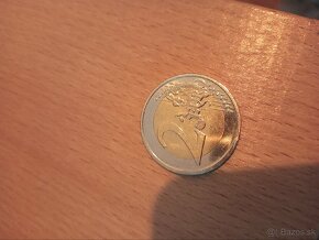 Alexander Dubček 2 eur minca - 2