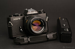 Minolta XD7 black, Rokkor 1:1.4/50mm - 2