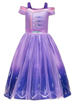 Elsa Frozen 2 - úvodné šaty na 11-12 rokov - 2