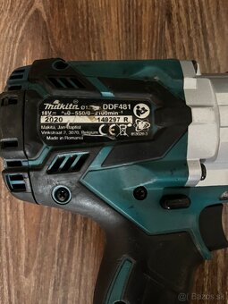 Vŕtací skrutkovač zn.Makita Typ DDF481-Z - 2