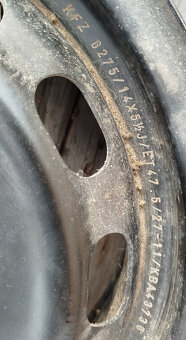 Predam plech disky Mazda/Ford 5 1/2Jx14 ET47 KFZ 6275 - 2