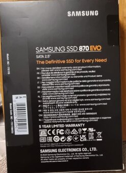 SSD Disk Samsung 870 EVO 1 TB - 2