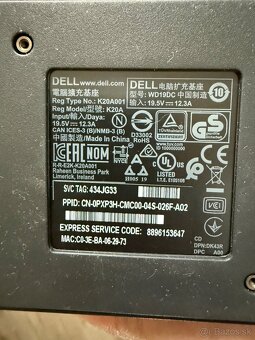 Dell Performance Dock WD19DC Dual USB-C 240 W - 2