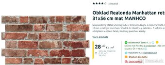 Obklad Realonda Manhattan retro 31x56 cm mat MANHCO - 2