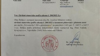 Predaj: Stavebné pozemky pre výstavbu RD v Bošáci - 2