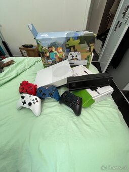 X box one kinect 4x-ovladac 3x-hra - 2