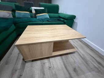 Konferenčný stolík - dub sonoma - 2