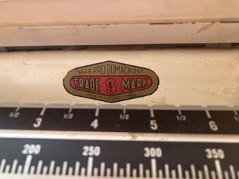 Retro kuchynska vaha - 2