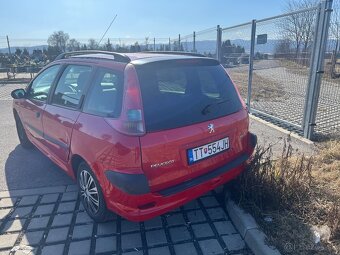 Predám Peugeot 206SW 1.4 55kw - 2