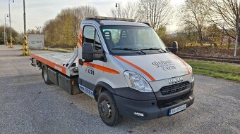 Odťahovka iveco daily 70c17 plošina - 2