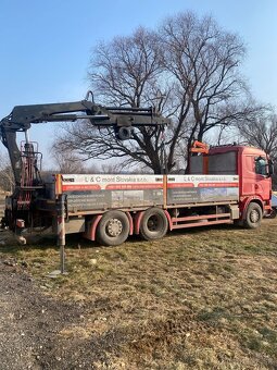 nákladné auto s hydraulickou rukou Scania R164GB - 2