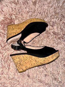 next stylove topanky-sandale na plnej platforme cierne - 2