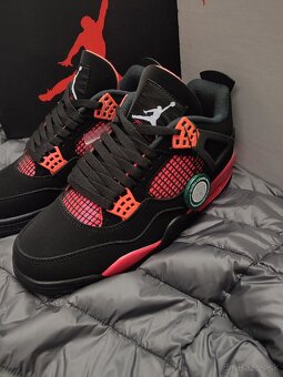 Air jordan 4 retro thunder red - 2