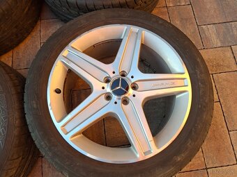 Predám hlinikové disky org.Mercedes GLK-AMG--R19-dvojrozmer - 2