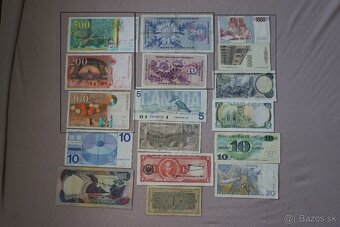 Rôzne bankovky z obehu - 2