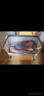 Predám detskú postieľku – prístavnú k posteli rodičov - 2