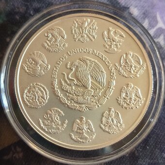 Striebro 2 OZ Libertad 2017 Mexiko - 2
