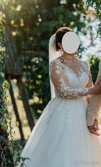 Svadobné šaty. - 2