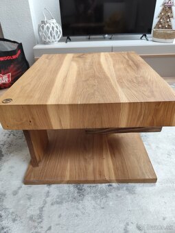 Dubovy konferencny stolik - 2