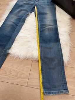 Dámske modré jeans, clockhouse, 36 - 2