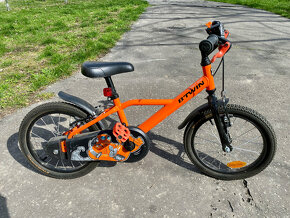 BTWIN 16 palcový detský bicykel - oranžový - 2