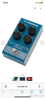 TC Electronic Fluorescence Shimmer Reverb Gitarový efekt - 2