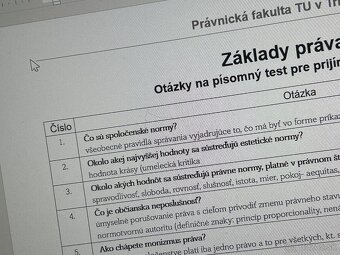 Pravnicka fakulta v TT - 2