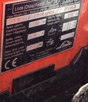 Linde MT12 paletový vozík - 2