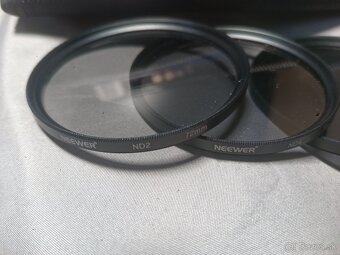 Neewer filter set 72mm - ND2, ND4, ND8 - 2