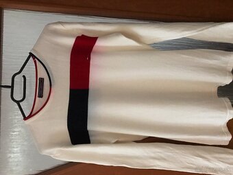 TOMMY HILFIGER originál limitka dámsky tenký sveter L - 2